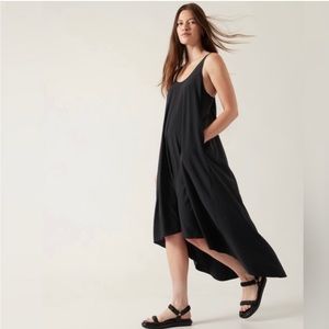 Athleta Presidio Tank High Low Maxi Dress Size XS